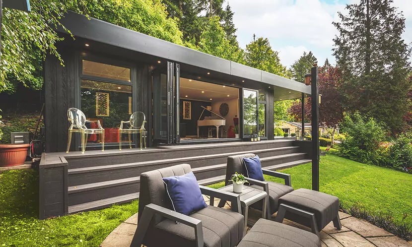 luxury garden room modern design