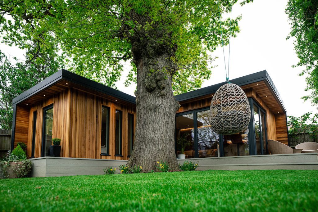 luxury modern garden room valuation